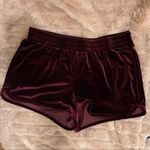 Velvet Shorts